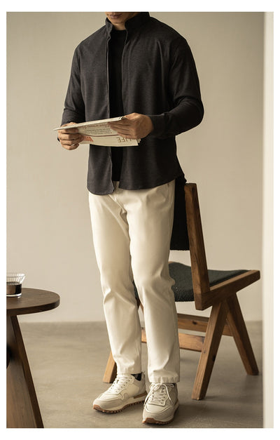 Camisa Slim Casual para Otoño e Invierno - Image 24
