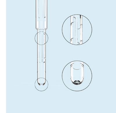 White and clear USB portable desktop humidifier with a small night light, featuring a compact design. - Image 4