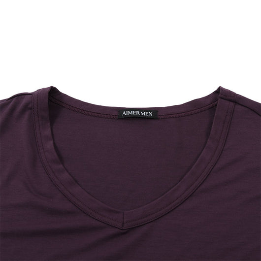 Playera Modal Hombre Ajustada para Casa - Image 13