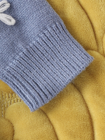 Mono Tejido de Manga Larga con Cuello Redondo para Otoño e Invierno - Image 12