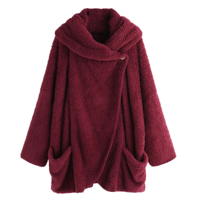 Cardigan Oversized con Cuello Solapa y Mangas Murciélago - Image 6