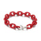 Basic Estilo Graphite Plateado Bracelet XBRBO00080