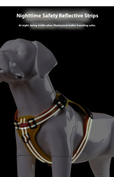 Arnés de Pecho con Cuerda de Tracción para Perros Pequeños, Medianos y Grandes - Image 32
