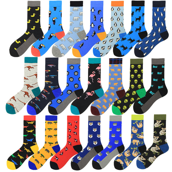 Calcetines Largos para Hombre Otoño Invierno - Tubo Clásico