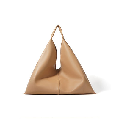 Bolso Tote de Cuero Suave - Bolsa Casual de Hombro Estilo Idle para Mujer - Image 16