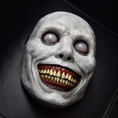 Máscara de Demonio Blanco Aterradora para Halloween - Image 13