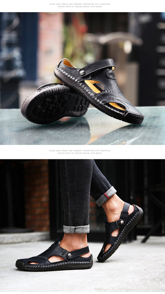 Sandalias Ajustables para Hombre - Cómodas Chanclas de Playa Verano - Image 23