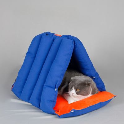 Nido Triangular Modular para Gatos - Cama Térmica Transformable para Otoño e Invierno - Image 5