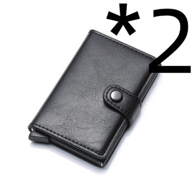 Billetera Vintage para Hombre con Protección RFID, Cuero y Aluminio - Image 29