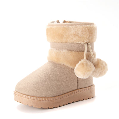 Botas Térmicas Infantiles con Pelaje de Búho Nevado - Image 3