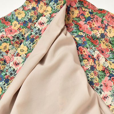 Falda Floral Francesa de Cintura Alta con Abertura Lateral para Mujer - Image 15