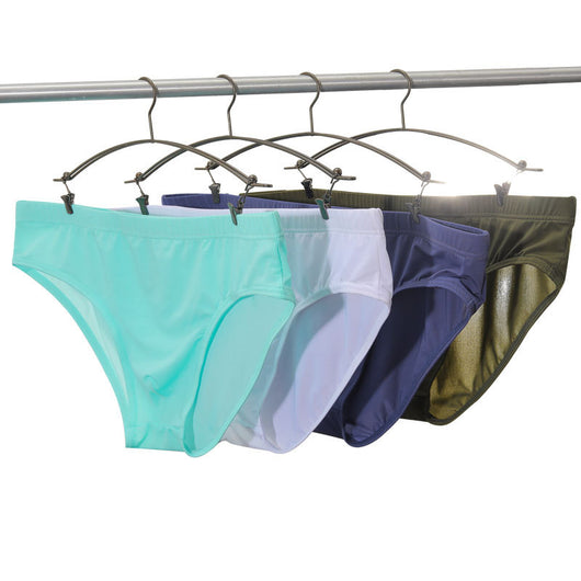 Bóxers Hombre Seda Hielo Transpirables Cintura Baja Ultradelgados - Image 16