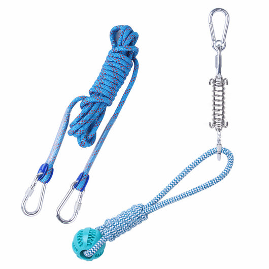 Juguete Interactivo para Perro de Acero Inoxidable con Suspensión por Resorte - Image 17