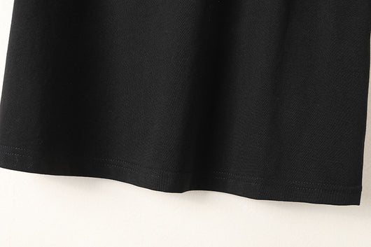 Camiseta Estampada con Detalles de Costura para Mujer - Image 11