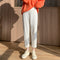 Pantalones Rectos Cintura Alta Slim Fit para Mujer