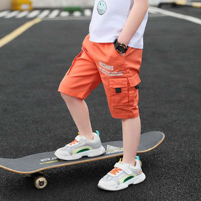 Pantalones de Verano Infantiles Modernos para Niños Grandes - Image 19