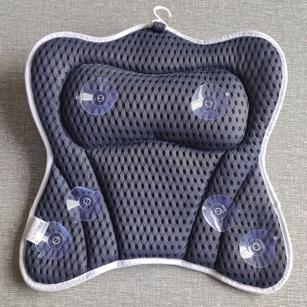 Almohada de Baño Mariposa con Ventosa de Succión