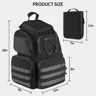 Mochila Táctica Militar Impermeable de Gran Capacidad para Montaña - Image 10
