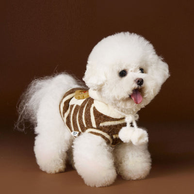 Suéter Acogedor de Galleta Felt para Mascotas - Otoño e Invierno - Image 4