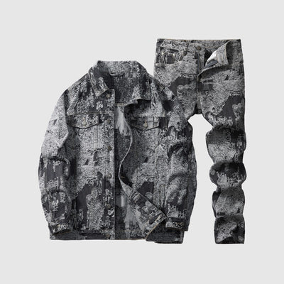 Chaqueta Denim Masculina Texturizada Estilo Americano para Primavera y Otoño - Image 7