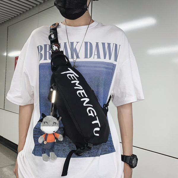 Bolsa Deportiva Cruzada para Hombre - Diseño Casual y Funcional