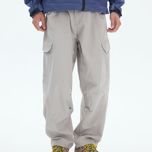 Pantalones Cargo Cómodos de Fibra Química para Hombre