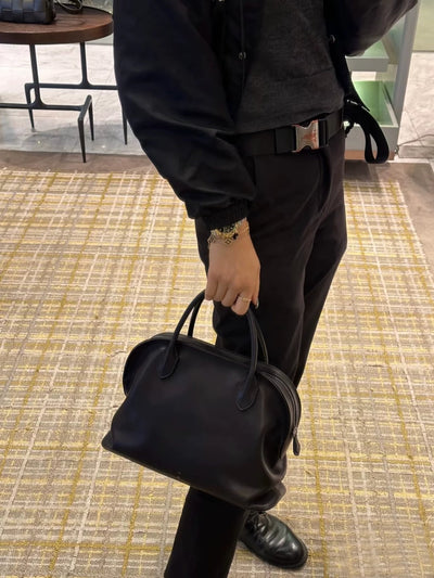 Bolso Minimalista de Cuero Genuino Estilo Old Money para Mujer - Image 12