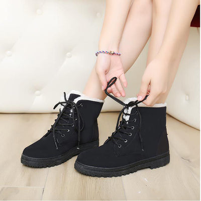 Botas de Invierno para Mujer con Forro Cálido de Felpa - Image 3