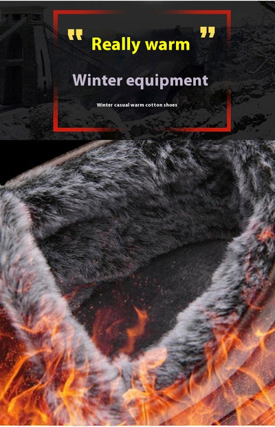 Zapatos de Invierno Acolchados para Adultos Mayores - Antideslizantes e Impermeables - Image 8