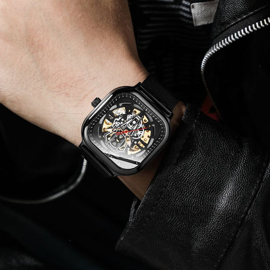 Reloj Mecánico Automático Calavera para Hombre - Image 15