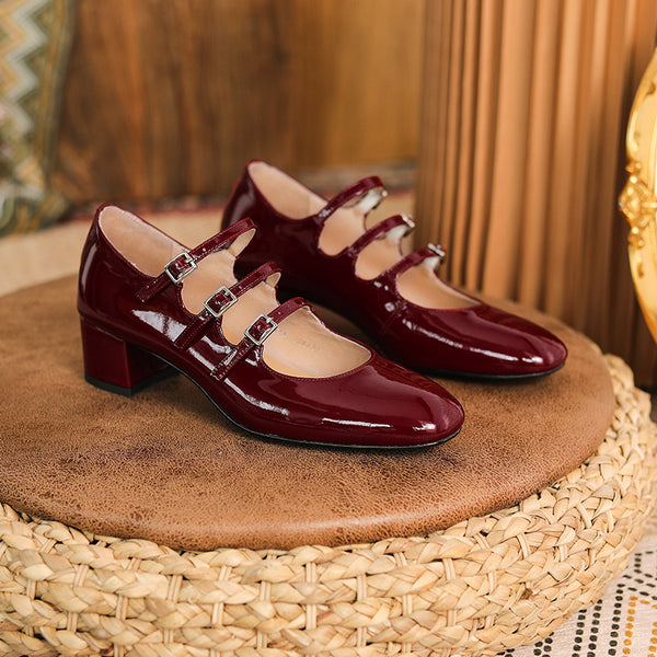 Sandalias de Cuero Vintage con Estilo Clásico - Image 4
