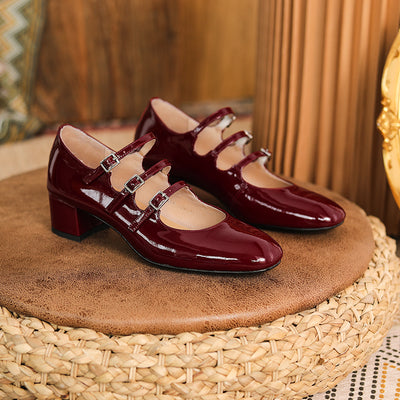 Sandalias de Cuero Vintage con Estilo Clásico - Image 4