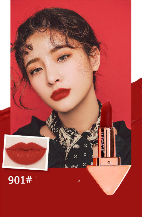 Labial Mate Rojo Terciopelo Larga Duración Resistente al Agua - Maquillaje Coreano Premium - Image 5