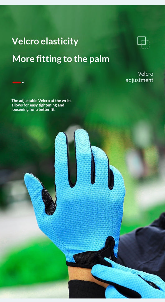 Guantes Ciclismo Verano Táctiles Dedo Completo para Moto y Bicicleta - Image 17