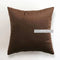 Mocha Café Velvet 45 X 45 Cm Pillow Cubierta