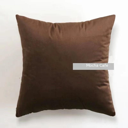 Funda de Almohada Cuadros Naranja en Algodón y Lino - Image 7