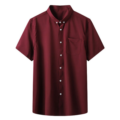 Camisa de Manga Corta Talla Grande Plus Size - Image 6