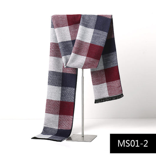 Bufanda de Cachemira para Hombre Otoño Invierno - Image 38