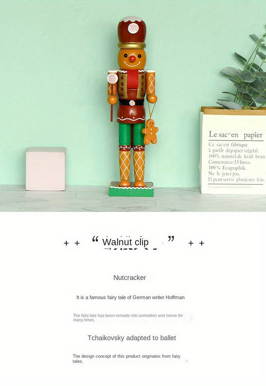 Cascanueces Navideño Europeo - Decoración Clásica para el Hogar - Image 8