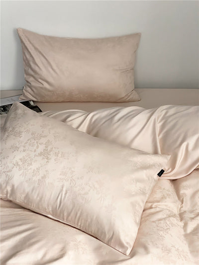 Juego de Cama Jacquard Terciopelo Algodón Puro 4 Piezas - Image 14