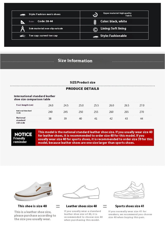 Zapatos Casuales de Cuero para Hombre sin Cordones - Image 7