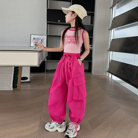 Overol Hip Hop para Niñas y Adolescentes - Estilo Urbano Moderno - Image 21