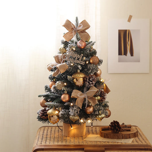 Árbol de Navidad de Escritorio 45CM con Adornos - Decoración para Ventana - Image 7