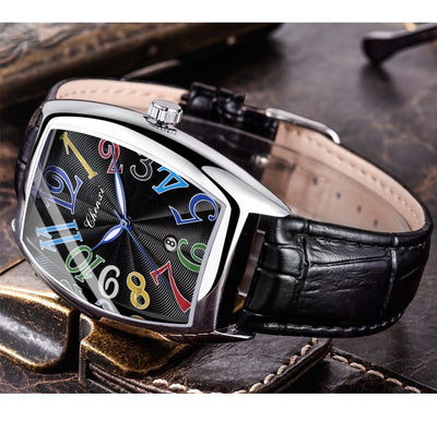 Reloj Digital con Calendario y Correa de Cuero para Hombre - Image 8