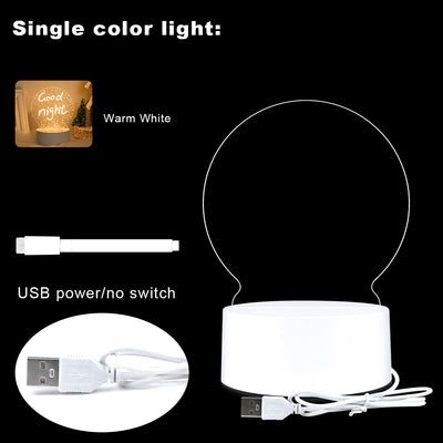 Tablero Luminoso LED USB para Escritorio con Luz Nocturna y Escritura Manual - Image 10