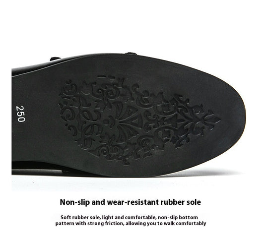 Zapatos de Cuero para Hombre Otoño con Doble Hebilla - Image 12