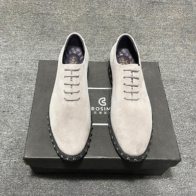 Zapatos de Cuero Charol para Hombre - Diseño Ejecutivo con Punta Remachada - Image 9