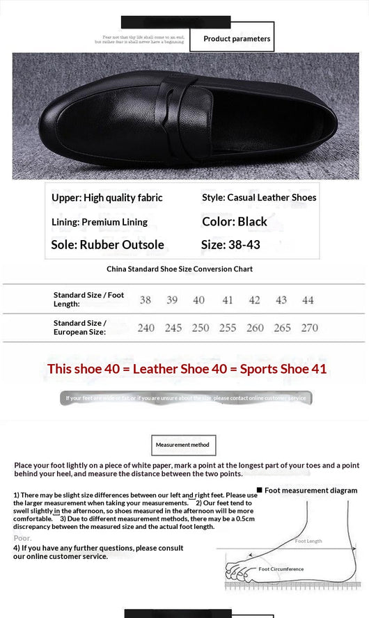 Zapatos Casuales de Cuero para Hombre con Suela Flexible y Transpirable - Image 7