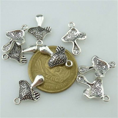 Dije Hongo Plata Antigua - Accesorio de Joyería Elegante - Image 6