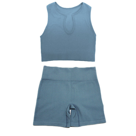 Conjunto Deportivo Yoga Dos Piezas con Espalda Descubierta - Image 6